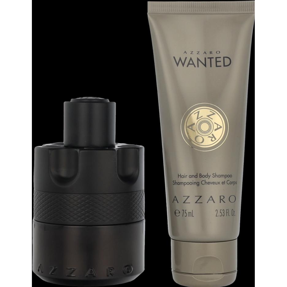 Thumbnail - Azzaro, Beauty Geschenkset, The Most Wanted Gift Set EDT 50 ml and Hair and Body Shampoo Wanted 75 ml 50ml (Parfum set)