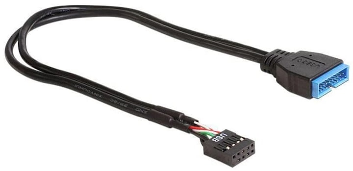 Actual product image Delock USB cable internal (0.30 m, Industrial cables)