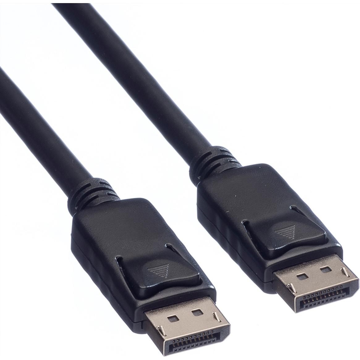 Roline Nero Displayport - Displayport (5 M), Cavo Video,