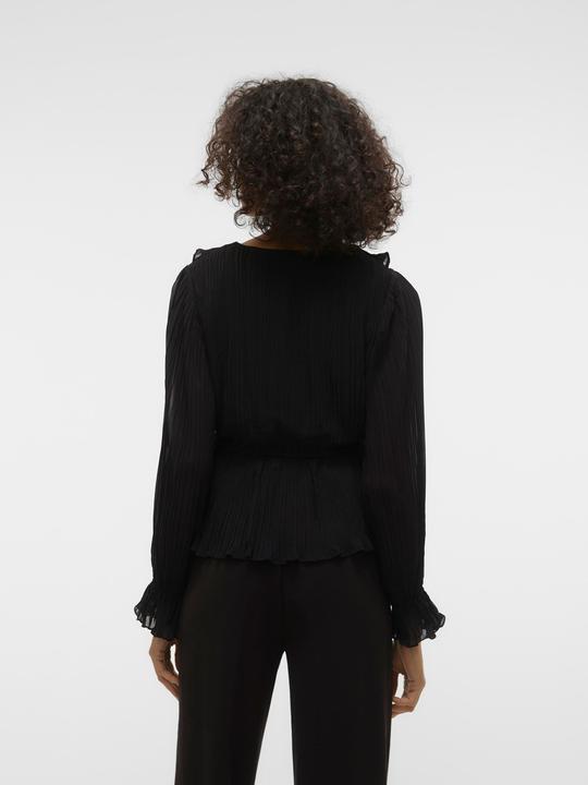 Immagine prodotto Vero Moda Vestibilità regolare Scollo a V Polsini elasticizzati Top Top (M)