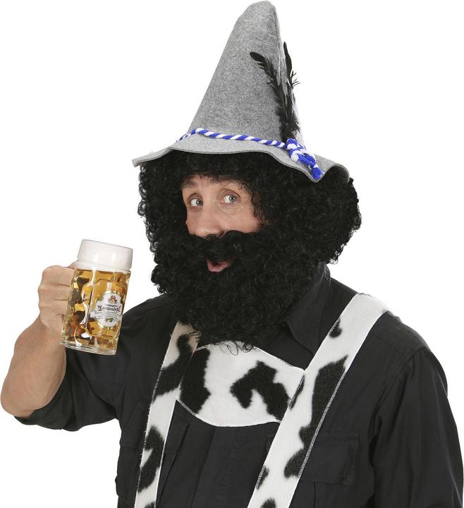 Produktbild Widmann Perücke Bart Dschungel