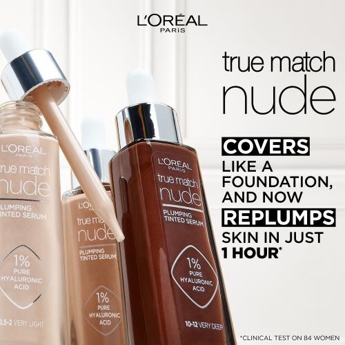 Produktbild L'Oréal Paris L'Oréal - True Match Nude Plumping Tinted Serum - Tan 6-7 (6-7 Tan)