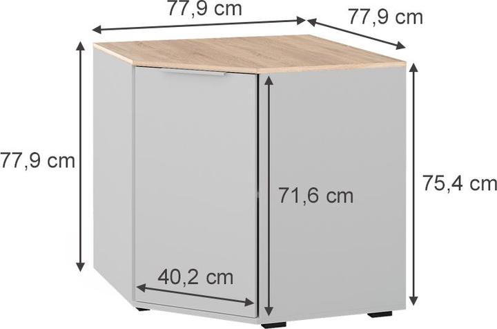 Image du produit Vicco Betti (78 x 78 x 78 cm)