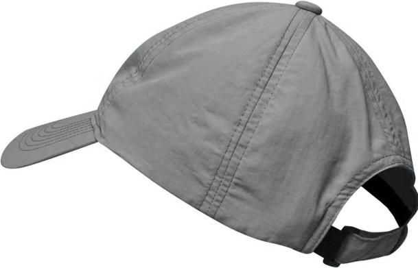Actual product image IQ-UV UV protection cap Jollyfish recycled, grey (1 pc) (50, 51, 52, 53, 54, 55)