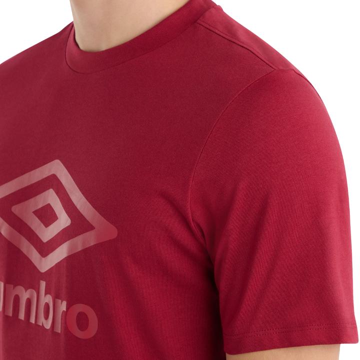 Actual product image Umbro Mens Stacked Logo T-Shirt (M)