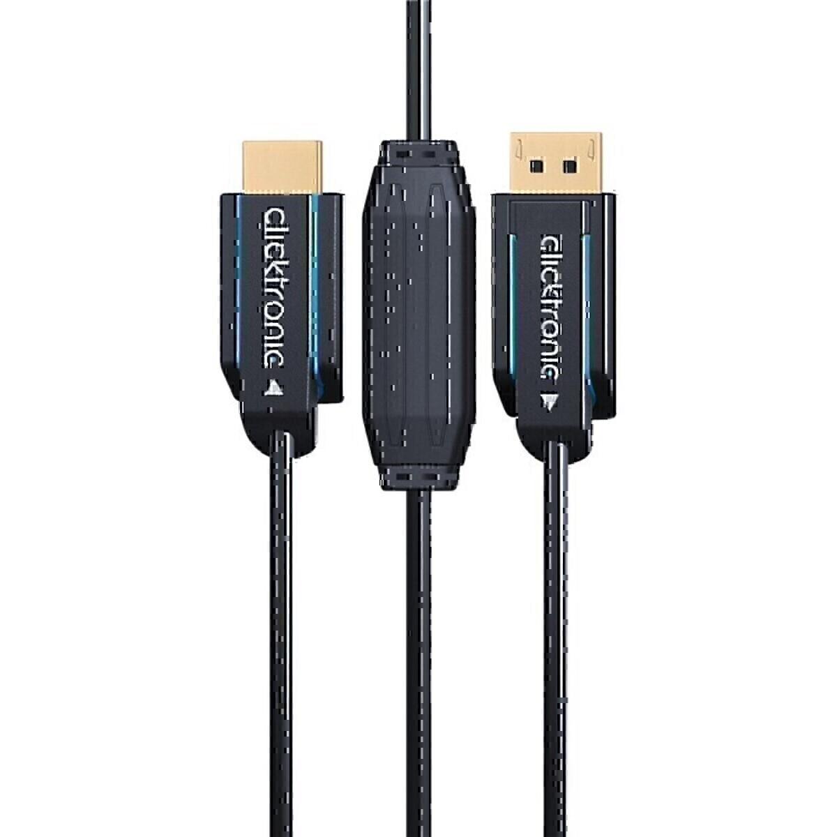Thumbnail - clicktronic Casual DisplayPort/HDMI™ Adapterkabel, 5 m (5 m, HDMI), Video Kabel