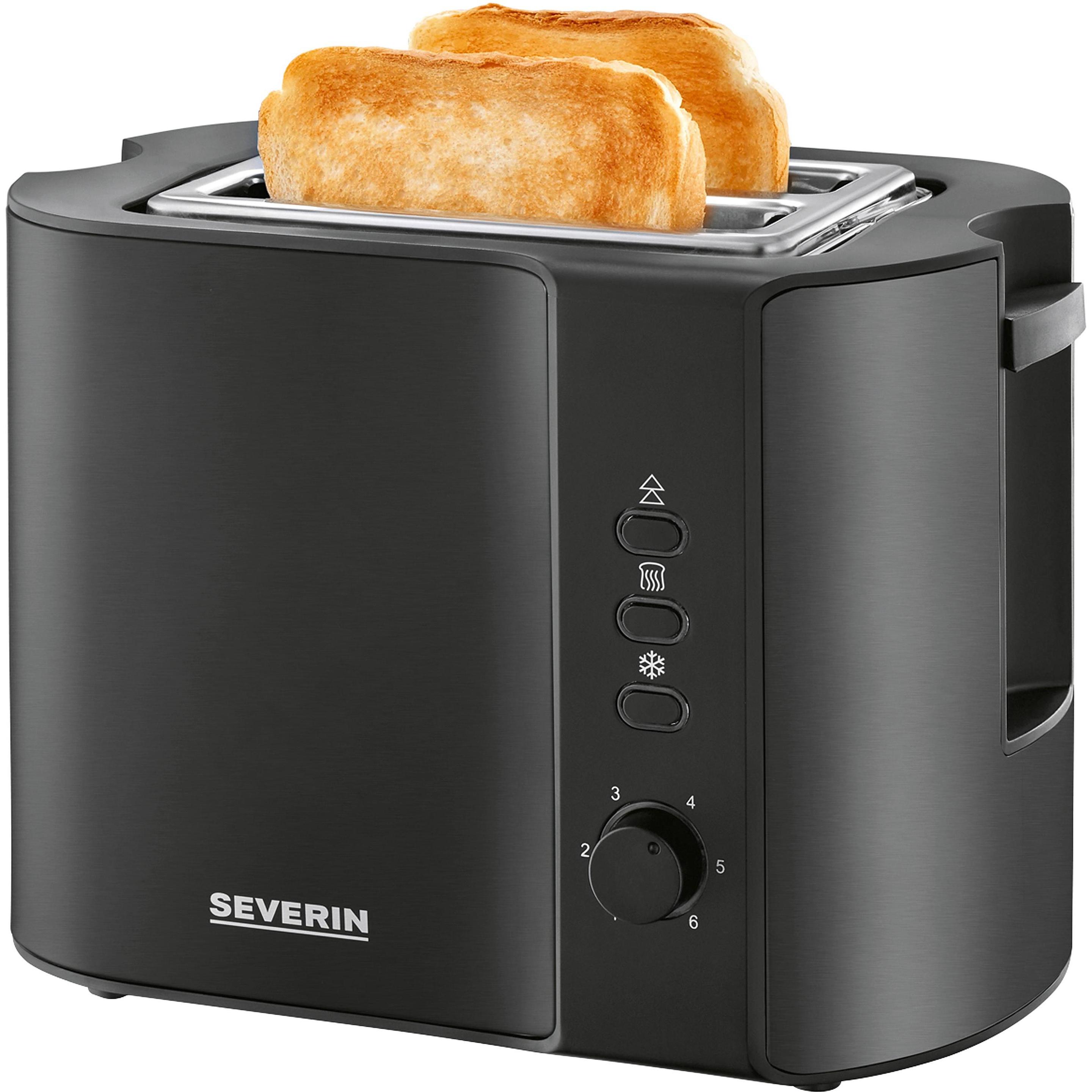Severin AT 9552 zum Trinken, Toaster, Schwarz