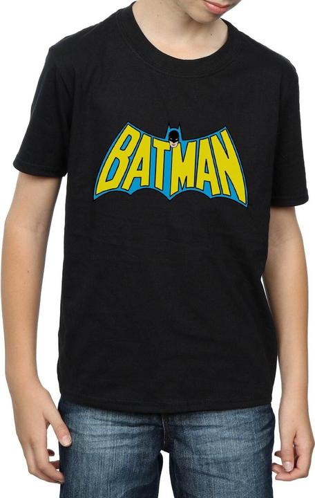Immagine prodotto Batman T-shirt da bambino in cotone con logo retrò (128)