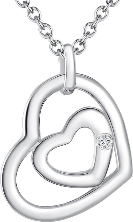 Immagine prodotto Lulu & Jane Cuore in argento con diamante - 33474 (Argento)