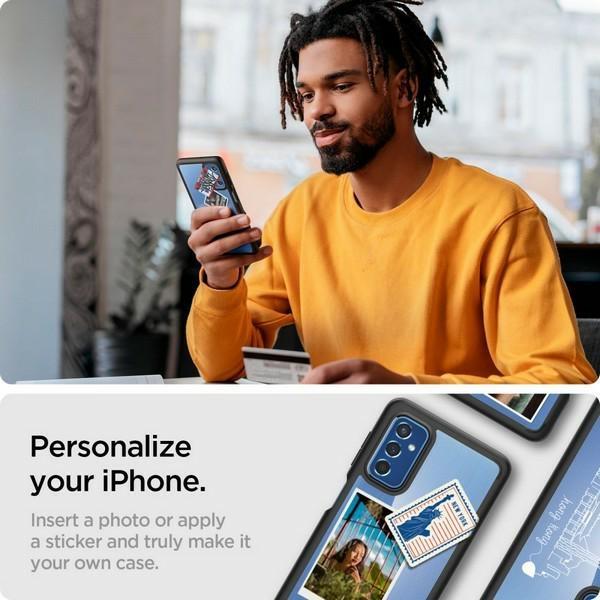 Productafbeelding Spigen Ultra Hybrid hoesje voor Samsung Galaxy M52 5G mat zwart (Samsung Galaxy M52 5G)