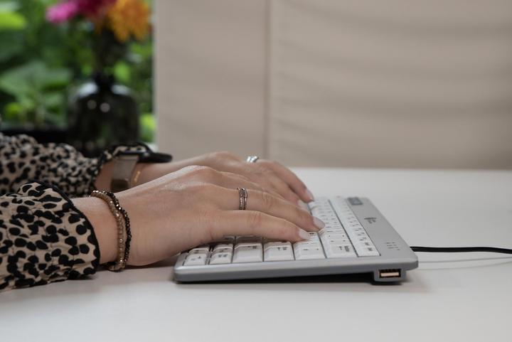 Productafbeelding Bakker Elkhuizen BNEU950V2DE BAKKER Ultraboard 950 V2 Toetsenbord DE met kabel QWERTZ (DE, Bedraad)