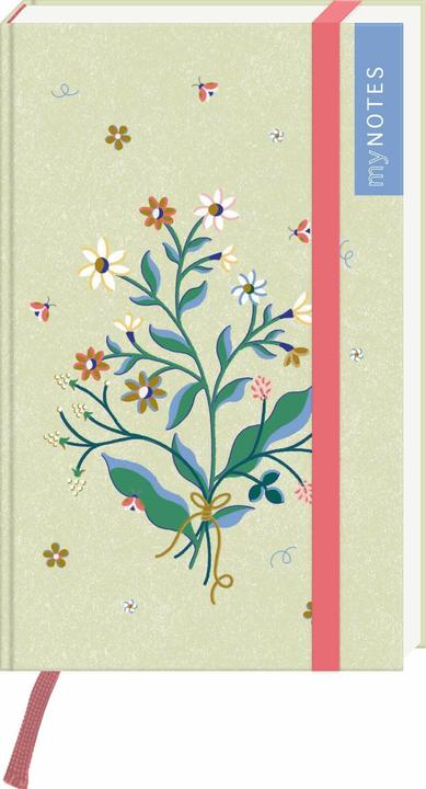 Actual product image myNOTES Papeterie: Notizbuch A6 Cottage (A6, Dotted, Hardcover)