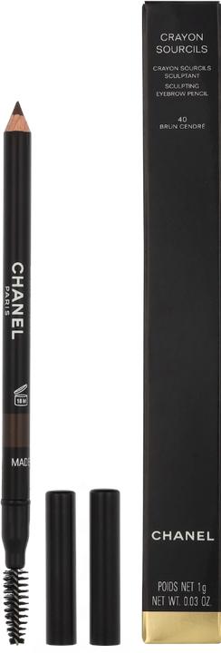 Actual product image Chanel Crayon Sourcils Sculpting Eyebr No 40 (40 Brun Cendré)