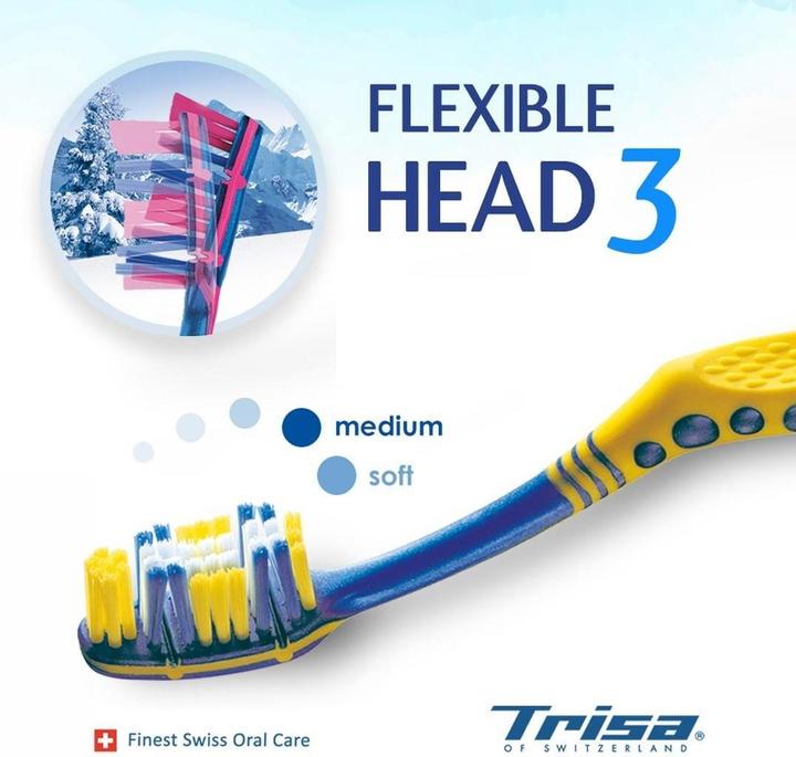 Actual product image Trisa FlexibleHead3 (Hard, 1 x)