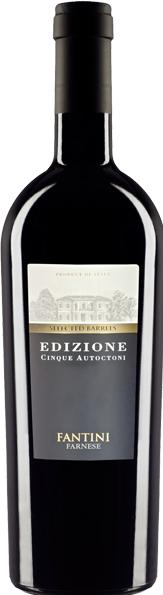 Image du produit Fantini Farnese Édition Cinque Autoctoni VDT Rosso barrica (1 x 75 cl, 2017)