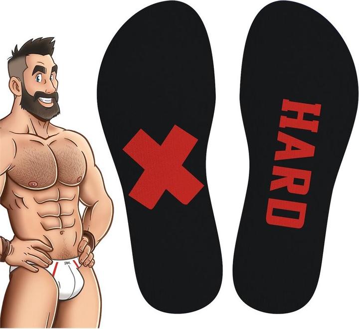 Produktbild Sneakxx Socks "HARD RED" (39 - 45)