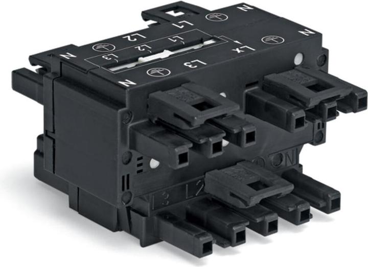 Actual product image Wago Mains distributor Mains plug