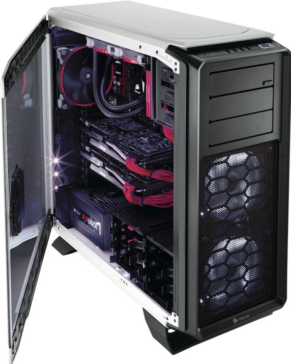Produktbild Corsair Graphite 760T Arctic White (ATX, mATX, Mini-ITX, E-ATX, XL-ATX)
