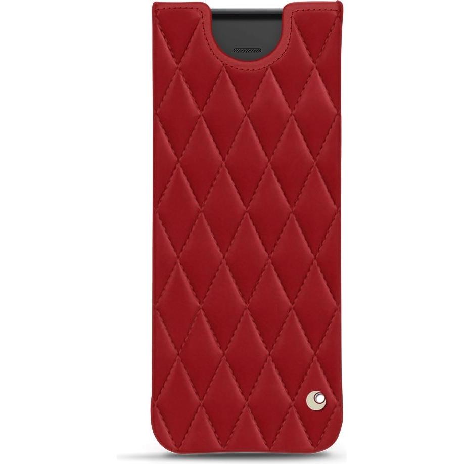 Noreve Lederschutzhülle (Samsung Galaxy Z Fold2), Smartphone Hülle, Rot