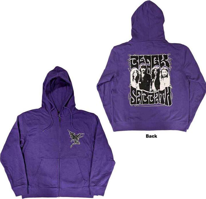 Black Sabbath Henry Pocket Logo (Zipper-Hoodie)