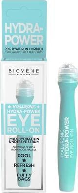 Actual product image Biovène Biovene Hydrapower Eye Contour Serum Hyaluronic Serum Roll-On Under Eyes 15Ml (Roll-on, 15 ml)