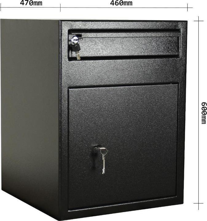 Image du produit Rottner Coffre-fort à introduire Cashmatic 2 serrure à double panneton (70 l)