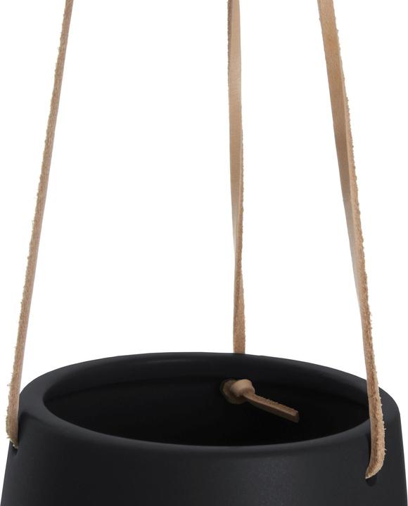Produktbild present time Blumentopf Skittle Ø 13.5 cm Hängend, Schwarz matt (13.50 cm)
