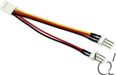 Produktbild InLine 3-Pin Y-Kabel
