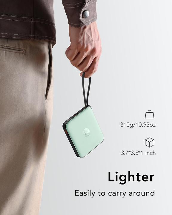 Actual product image Vrurc Powerbank mit Schnellladefunktion (22.50 W)