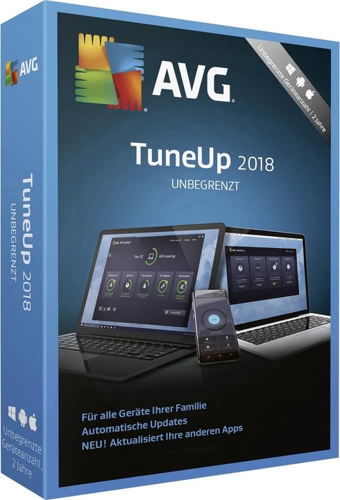 Produktbild AVG TuneUp 2018 Unlimited Edition (24 Monate)