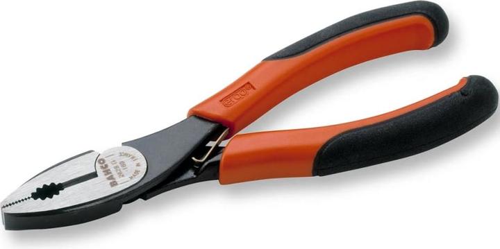 Produktbild Bahco ERGO Kombizange mit Öffnungsfeder, Zwei-Komponenten-Griff, phosphatiert(160 mm) (160 mm)