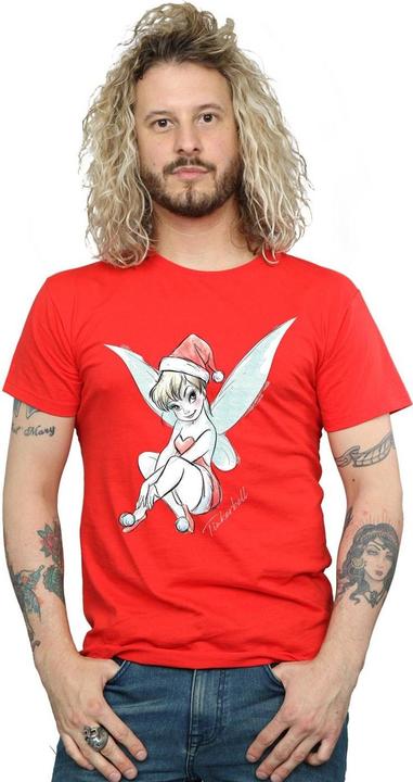Immagine prodotto Disney Tinkerbell Christmas Fairy Maglietta Uomo (XL)