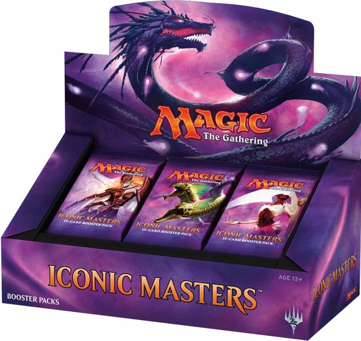 Actual product image Magic the Gathering Iconic Masters Booster Box - EN (English, Booster display)