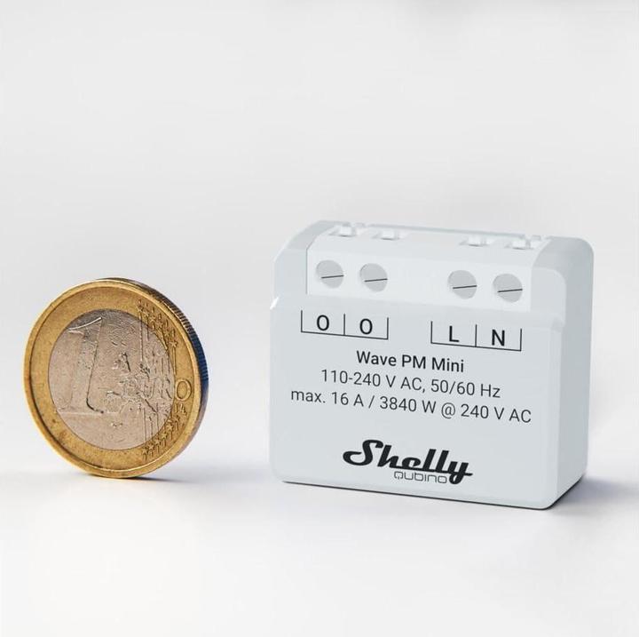 Actual product image Shelly Qubino Wave PM Mini (Switch actuator)