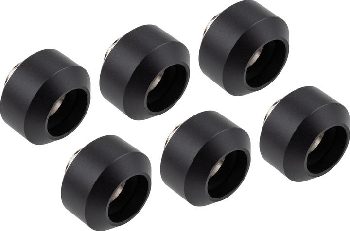 Actual product image Optimus Hardtube fittings, 14mm, pack of 6 with tool - black