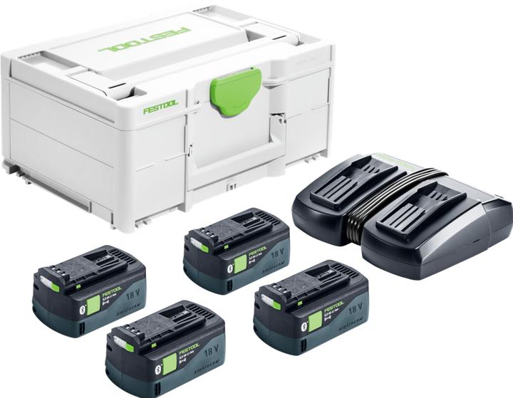 Productafbeelding Festool Energieset SYS 18V 4x5.0/TCL 6 DUO (18 V)