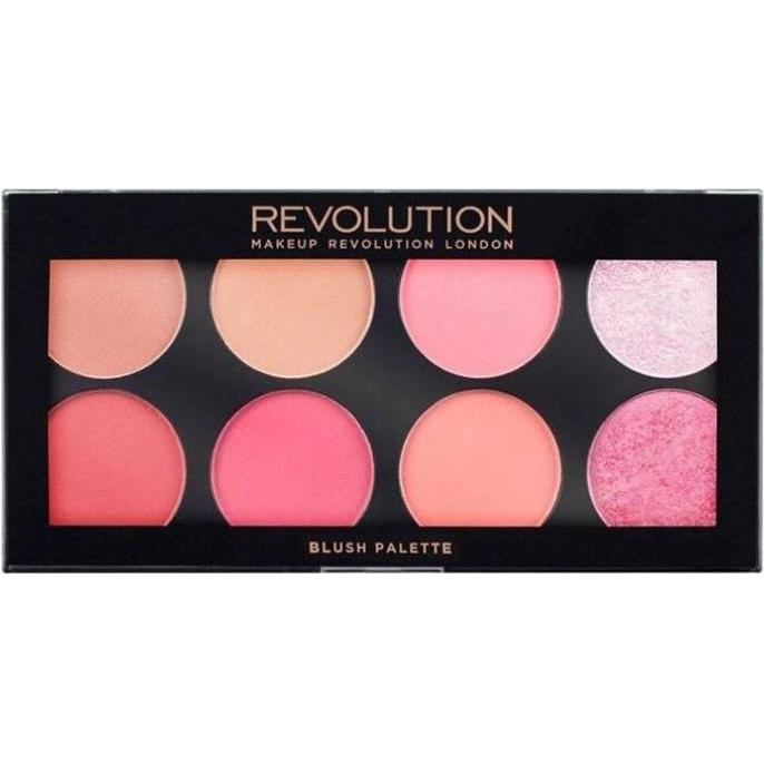 Thumbnail - Makeup Revolution, Blush, Revolution Blush Sugar And Spice Blush Palette 8 x 1.6g