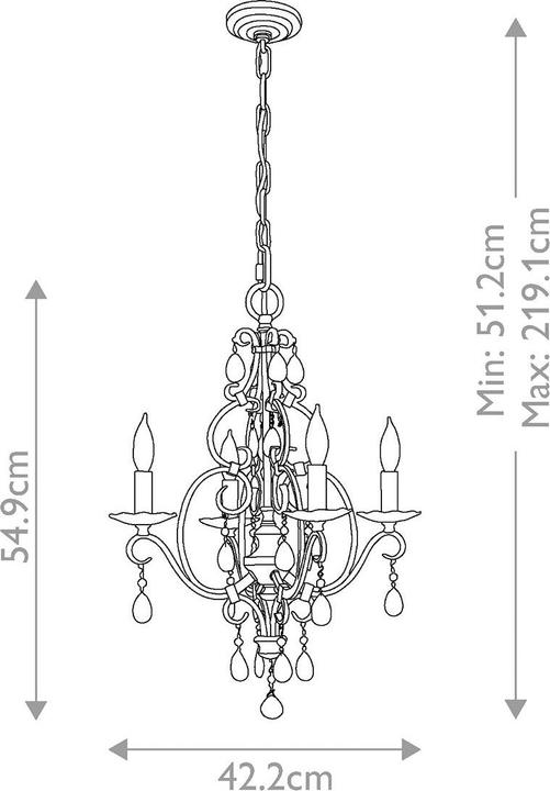 Actual product image Feiss Chateau