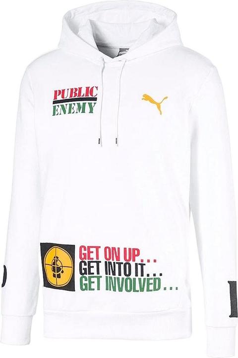 Produktbild Public Enemy Erwachsene Fight The Power Back Print Hoodie (XL)