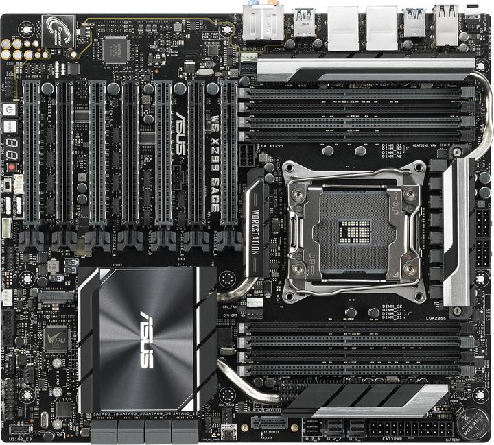 Produktbild ASUS X299 Sage (LGA 2066, Intel X299, SSI CEB)