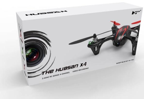 Produktbild Hubsan X4 Quadcopter Camera Version (7 min, 50.20 g, 0.30 Mpx)