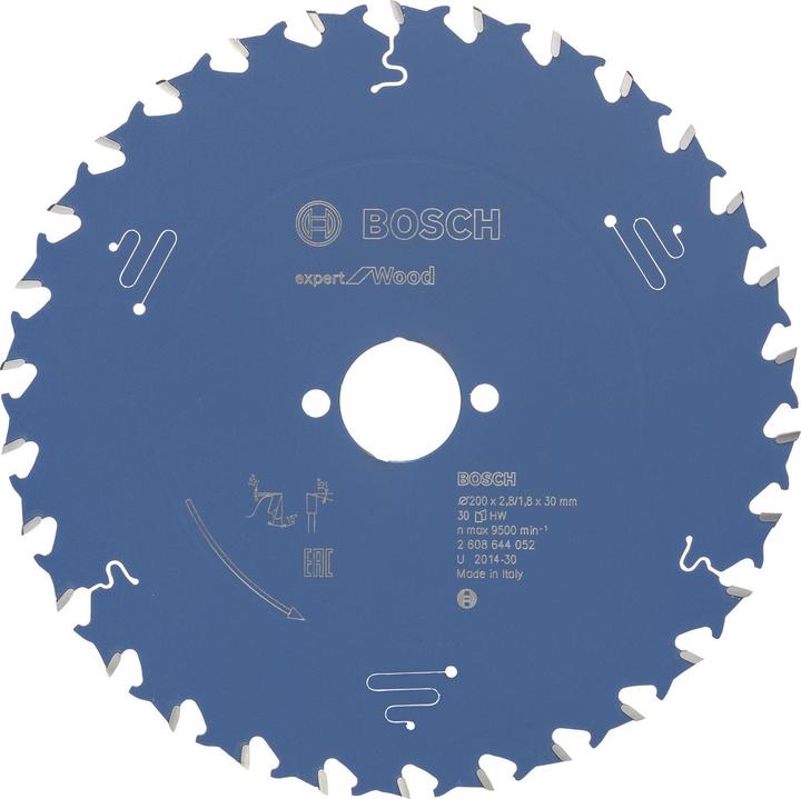Produktbild Bosch Professional Zubehör Kreissägeblatt Expert for Wood, 200 x 30 x 2,8 mm, 30