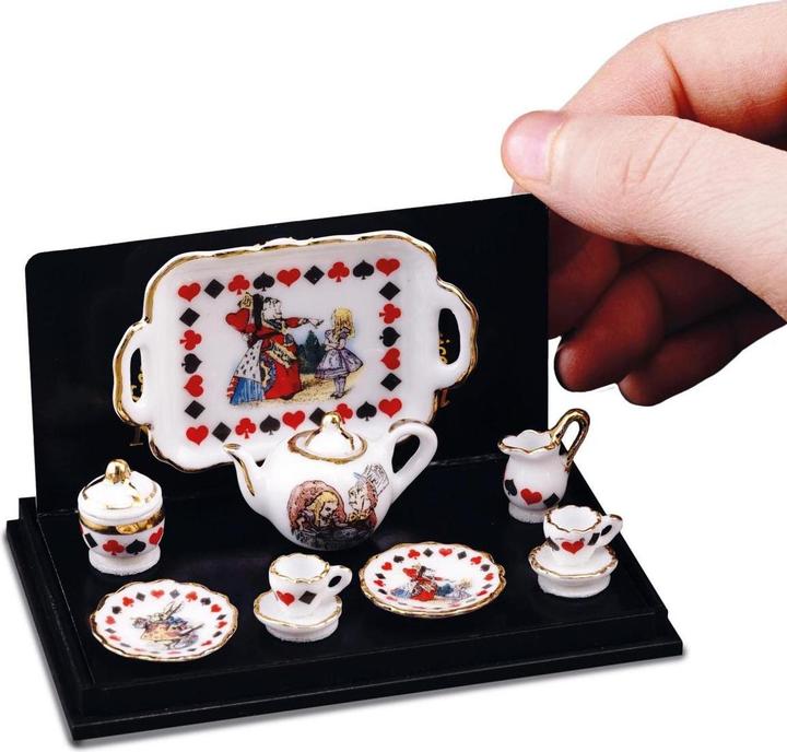 Produktbild Reutter Kaffeeservice mit Tablett, Alice im Wunderland