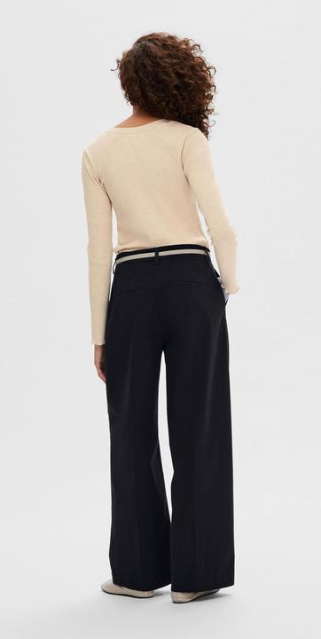 Immagine prodotto Selected Femme Top a coste con maniche lunghe (XL)