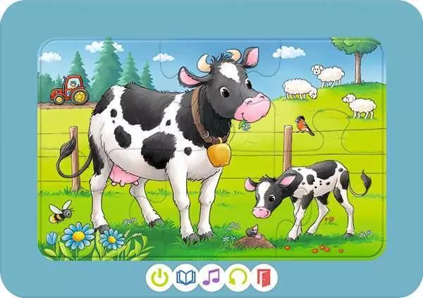 Produktbild Ravensburger tiptoi Puzzle 00229 - 3 erste Puzzles: Bauernhoftiere, niedliche Rahmenpuzzles für (Deutsch)