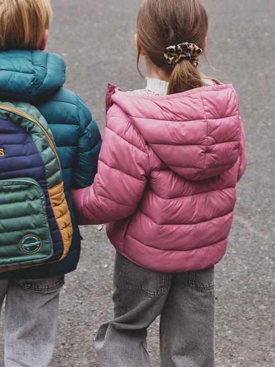 Produktbild Vertbaudet Mädchen Light-Steppjacke mit Kapuze, Recycling-Polyester (158)