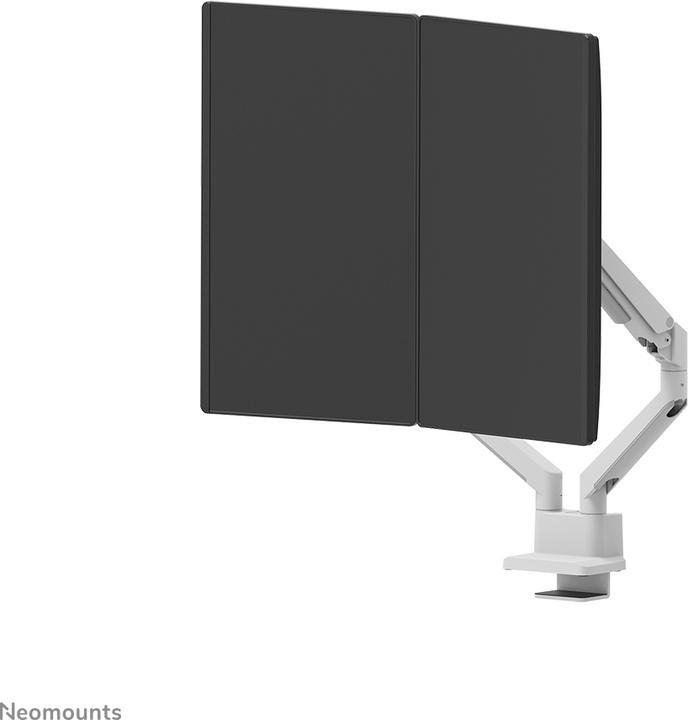 Produktbild Neomounts Tischhalterung duo 100x100 9kg/17-32"/wei?/voll beweglich (Tisch, 32", 9 kg)