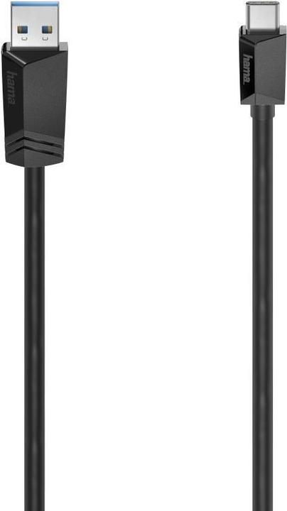 Produktbild Hama USB-C-Kabel, USB-A-Stecker - USB-C-Stecker, USB 3.2 Gen2, 10 Gbit/s, 1,00 m (1 m, USB 3.2 Gen 2)