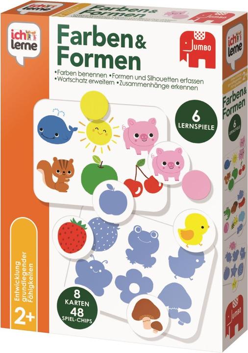 Produktbild Jumbo Ich lerne Formen & Farben (Deutsch, 2 - 7 Jahre)
