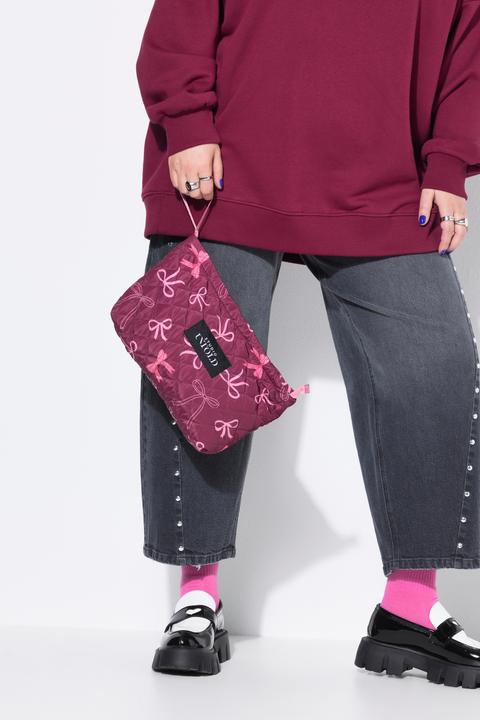 Immagine prodotto Studio Untold Beauty-case con trapuntatura e fiocchi